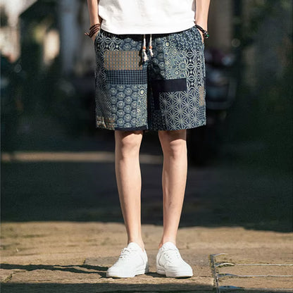 printed beach shorts